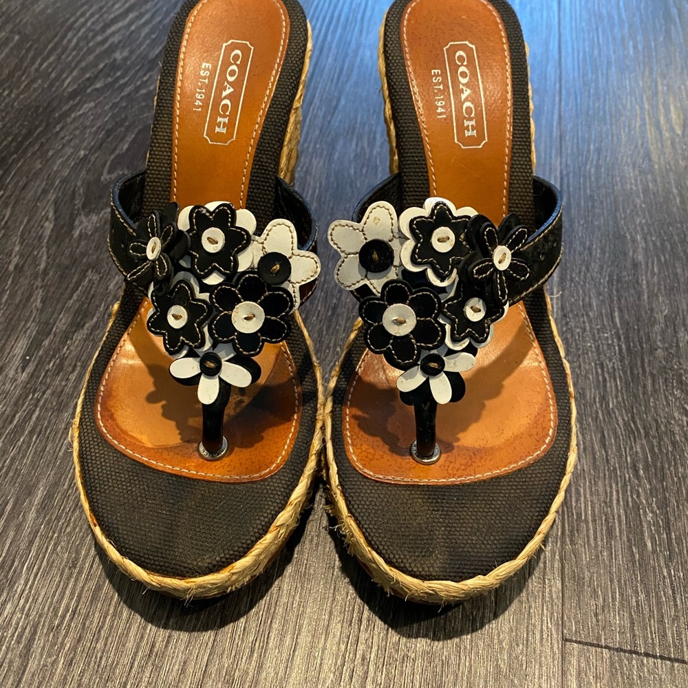 Coach Daisy Wedges